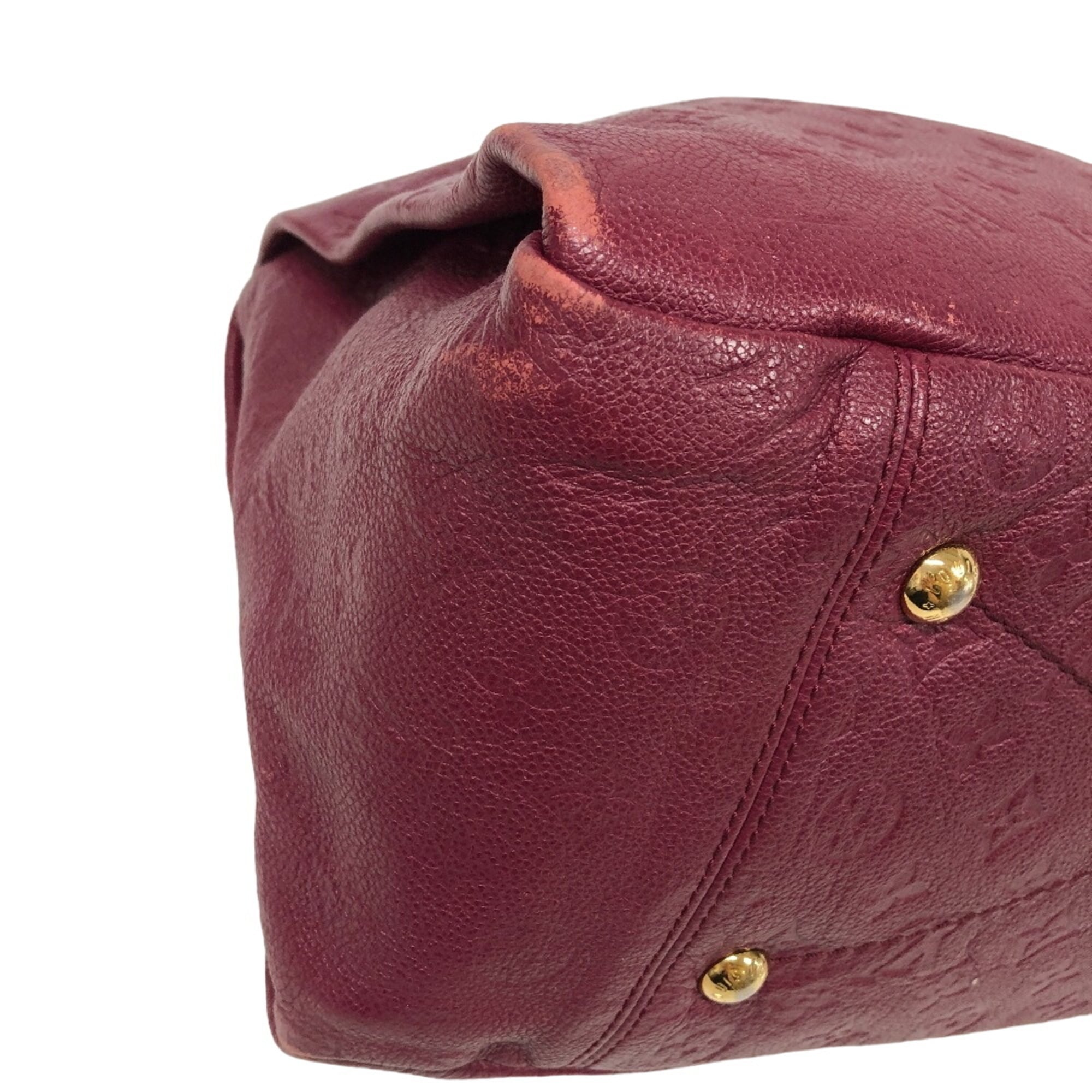 Louis Vuitton Monogram Empreinte Purple Leather Handbag
