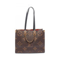 Louis Vuitton Brown Coated Canvas Monogram Reverse Pvc Leather Shoulder Bag