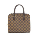 Louis Vuitton Brown Coated Canvas Handbag
