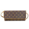 Louis Vuitton Monogram Brown Monogram Pochette Shoulder Bag