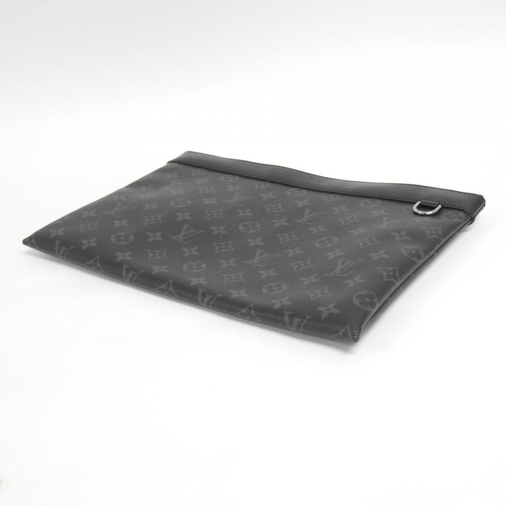 Louis Vuitton Black Coated Canvas Handbag Pochette