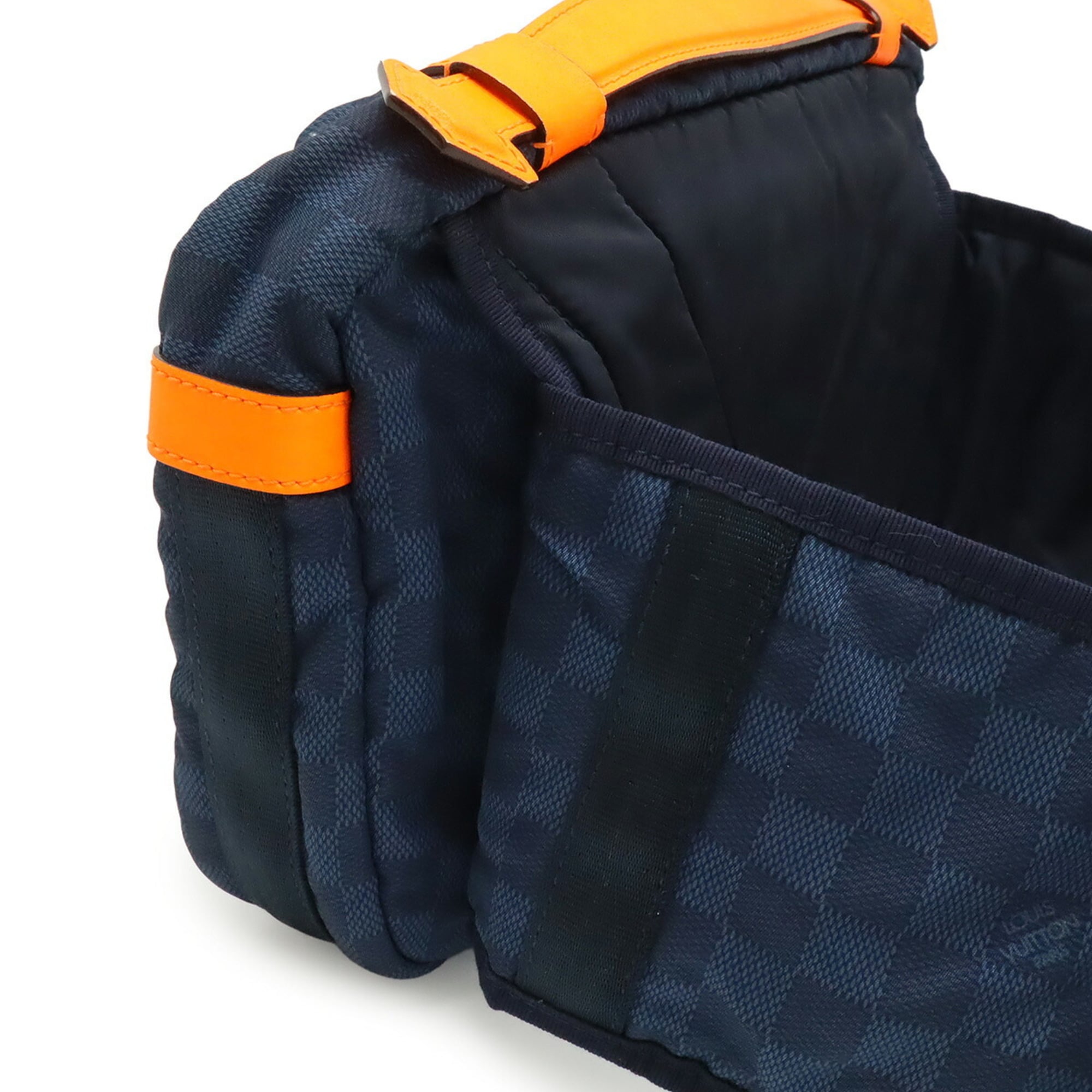 Louis Vuitton Navy Orange Nylon Fanny Pack