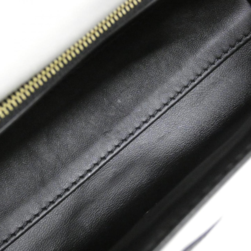 Louis Vuitton Blanc Noir Leather Shoulder Bag