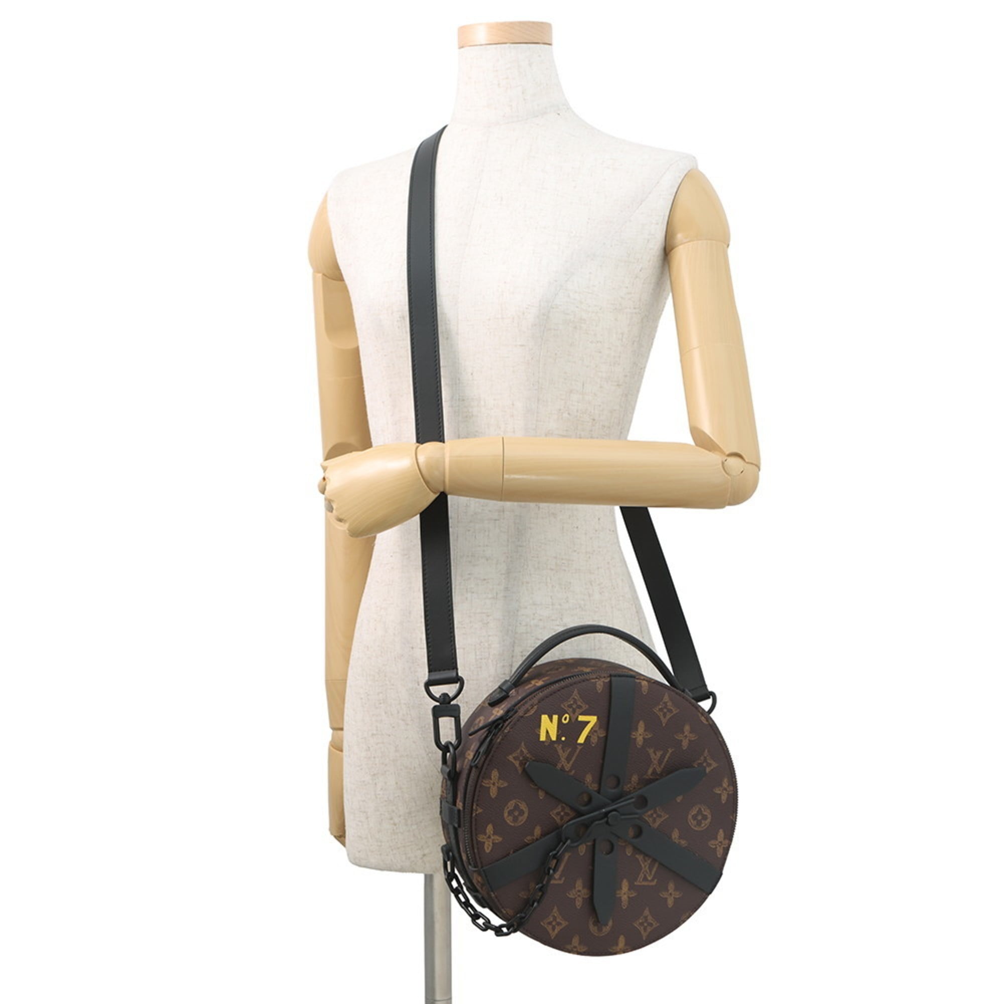 Louis Vuitton Noir Monogram Shoulder Bag
