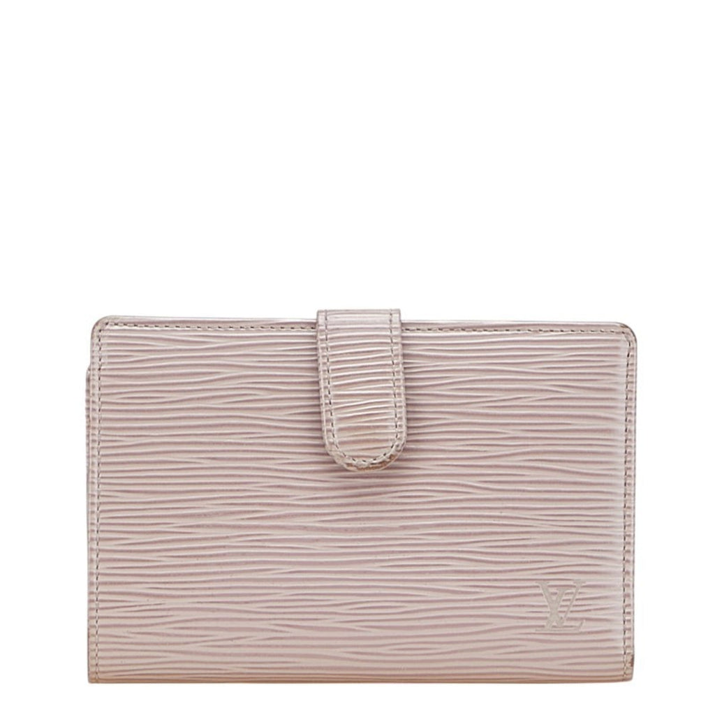 Louis Vuitton Epi Purple Leather Wallet