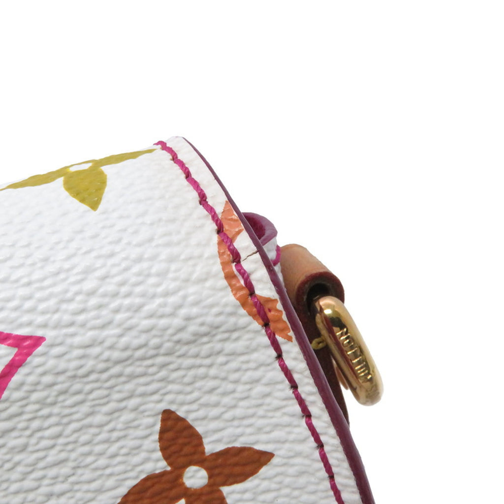 Louis Vuitton Blanc Multi-Color White Monogram Multicolore Handbag Shoulder Bag