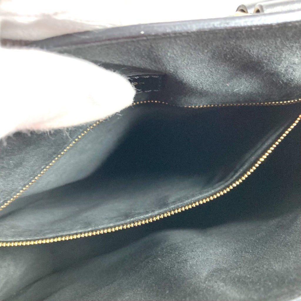 Louis Vuitton Black Epi Leather Handbag Shoulder Bag Tote Bag