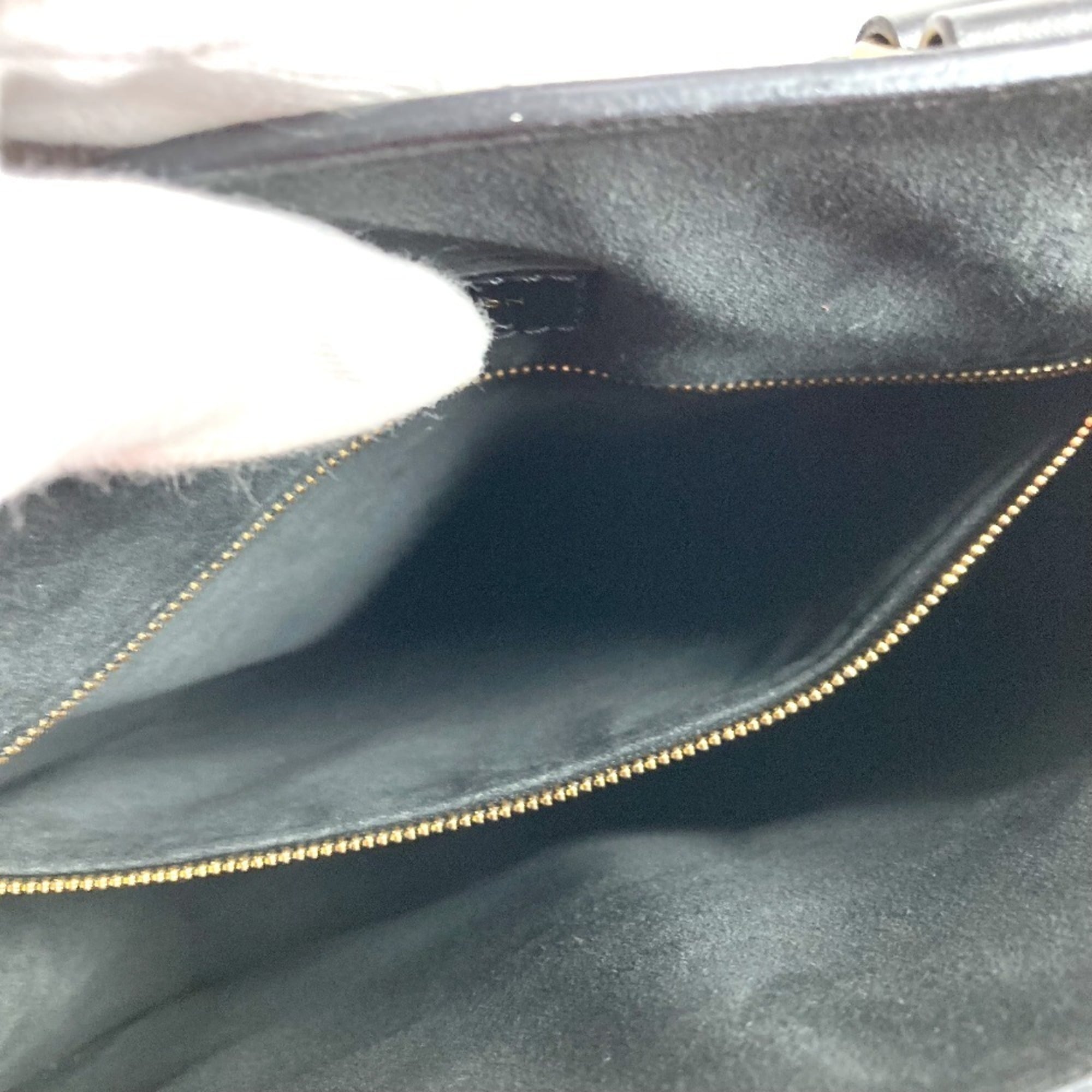 Louis Vuitton Black Epi Leather Handbag Shoulder Bag Tote Bag