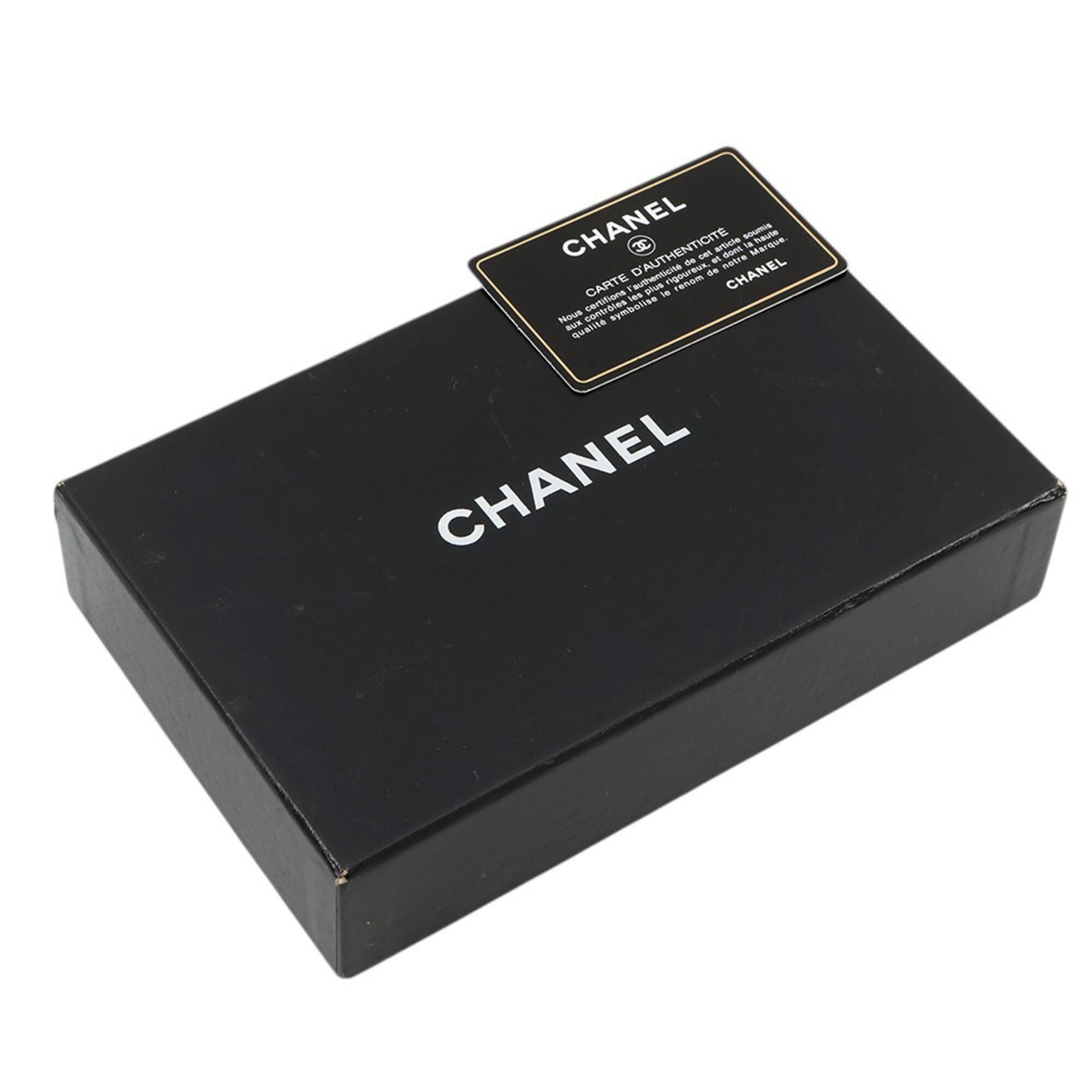 Chanel Champagne Gold Patent Leather Coin Purse/Coin Case