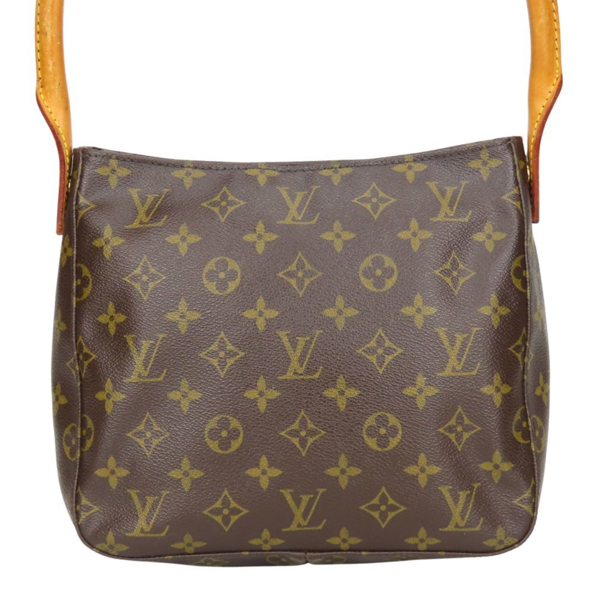 Louis Vuitton Brown Monogram Monogram Leather Shoulder Bag