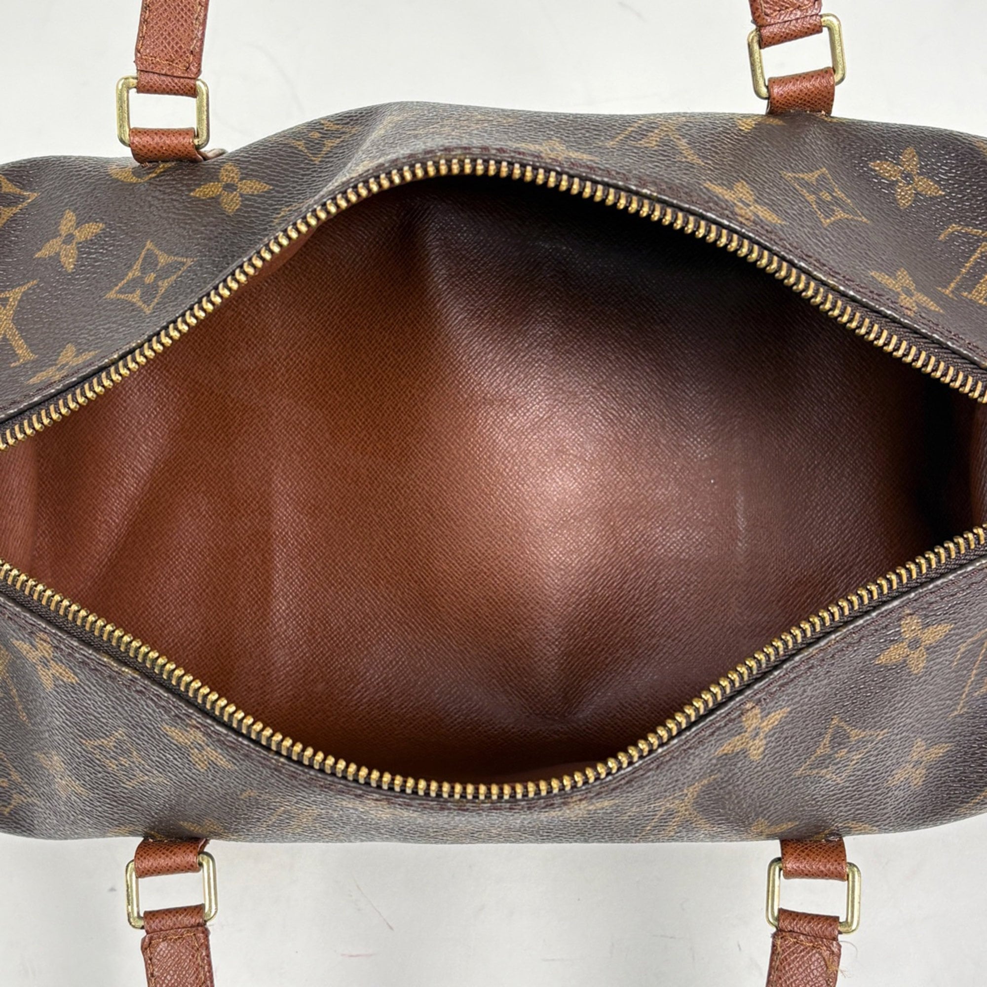 Louis Vuitton Brown Monogram Monogram Leather Handbag