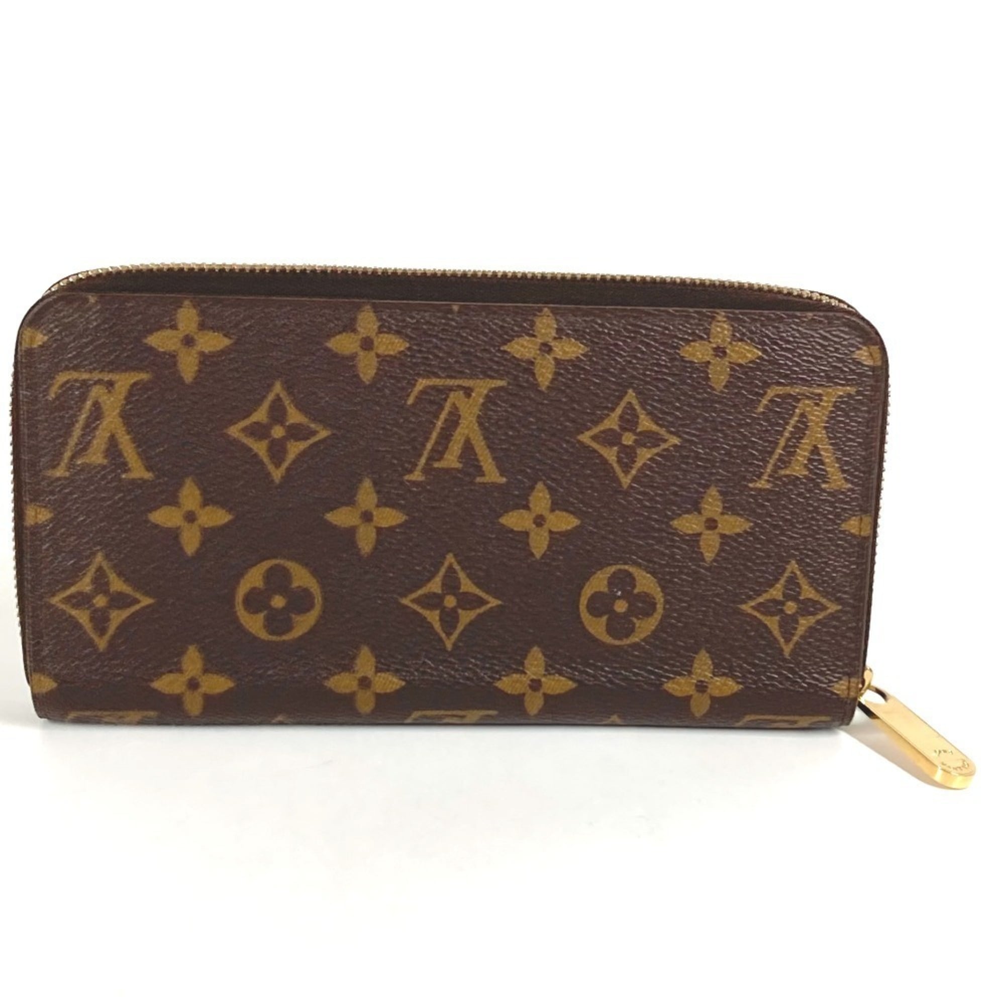 Louis Vuitton Brown Pink Monogram Long Wallet
