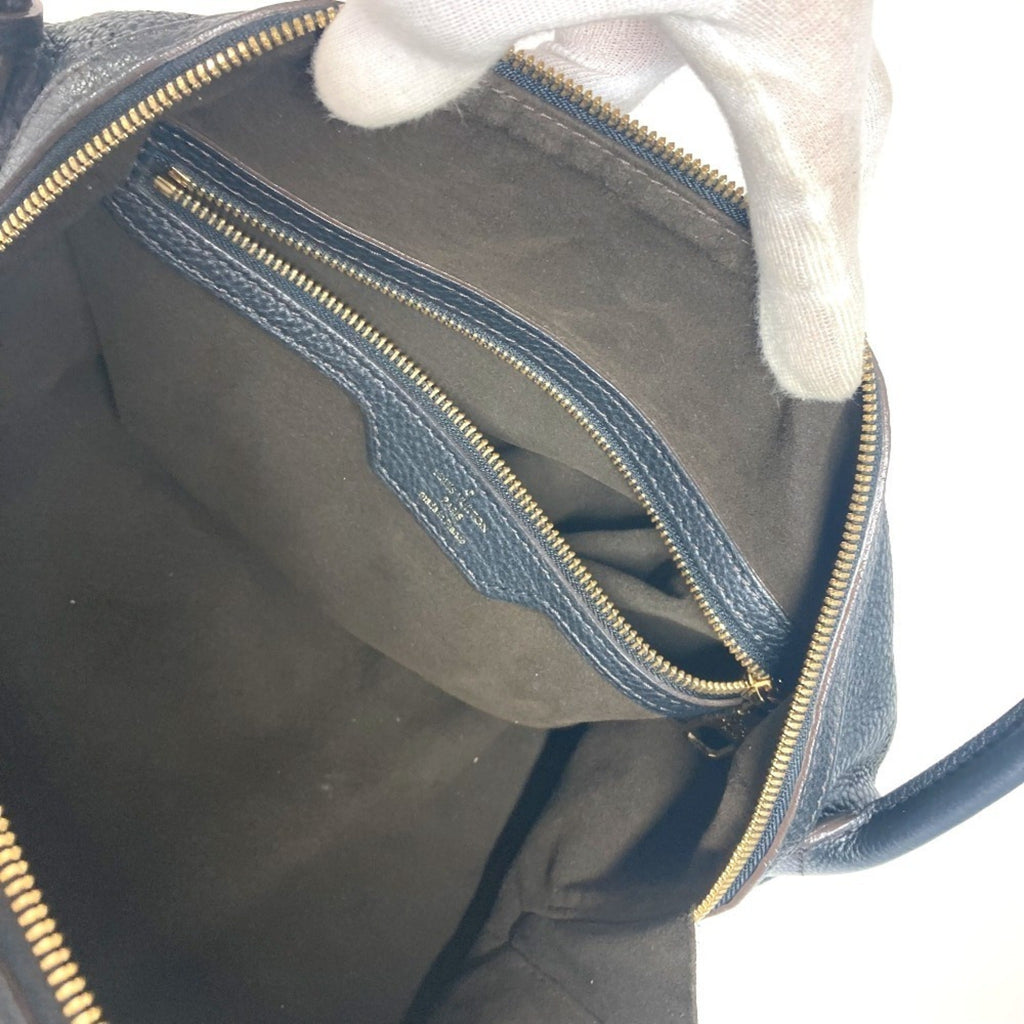Louis Vuitton Mahina Black Noir Mahina Leather Shoulder Bag