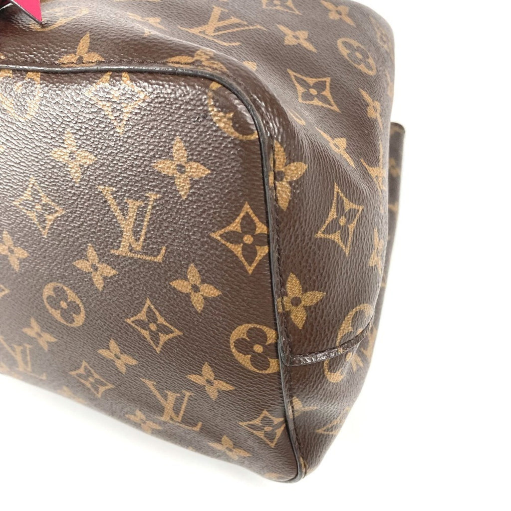 Louis Vuitton Brown Pink Monogram Shoulder Bag