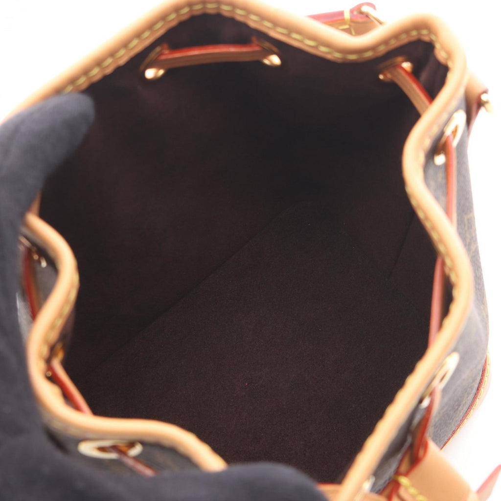 Louis Vuitton Brown Pvc Coated Canvas Leather Handbag