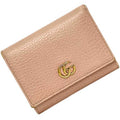 Gucci Pink Beige Leather Wallet (Tri-Fold) (Pre-Owned)