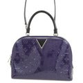 Louis Vuitton Monogram Noir Purple Monogram Vernis Handbag Shoulder Bag