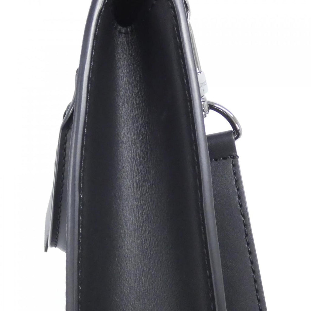 Louis Vuitton Black Coated Canvas Handbag