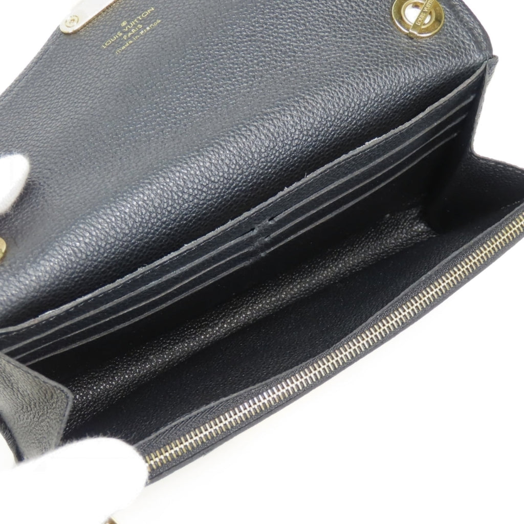 Louis Vuitton Noir Monogram Empreinte Pochette Shoulder Bag