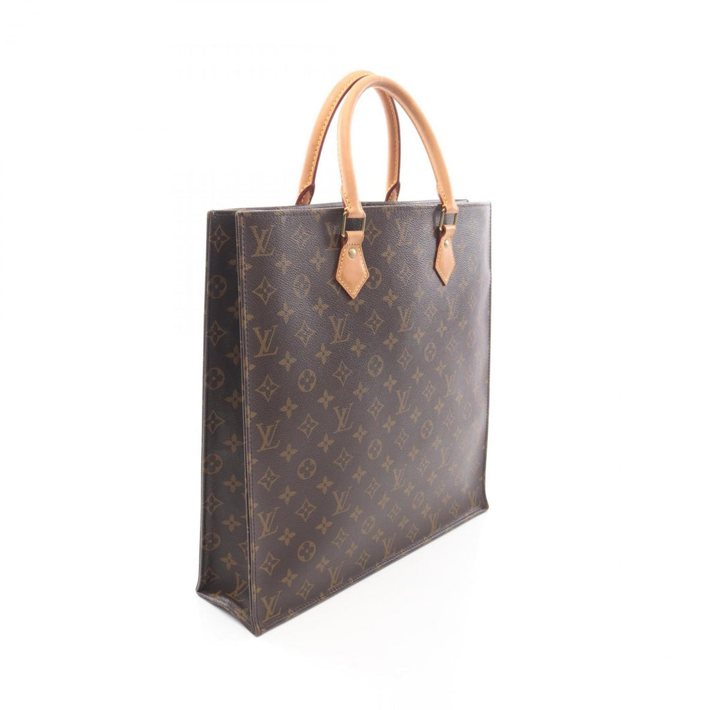 Louis Vuitton Brown Coated Canvas Pvc Monogram Leather Tote Bag