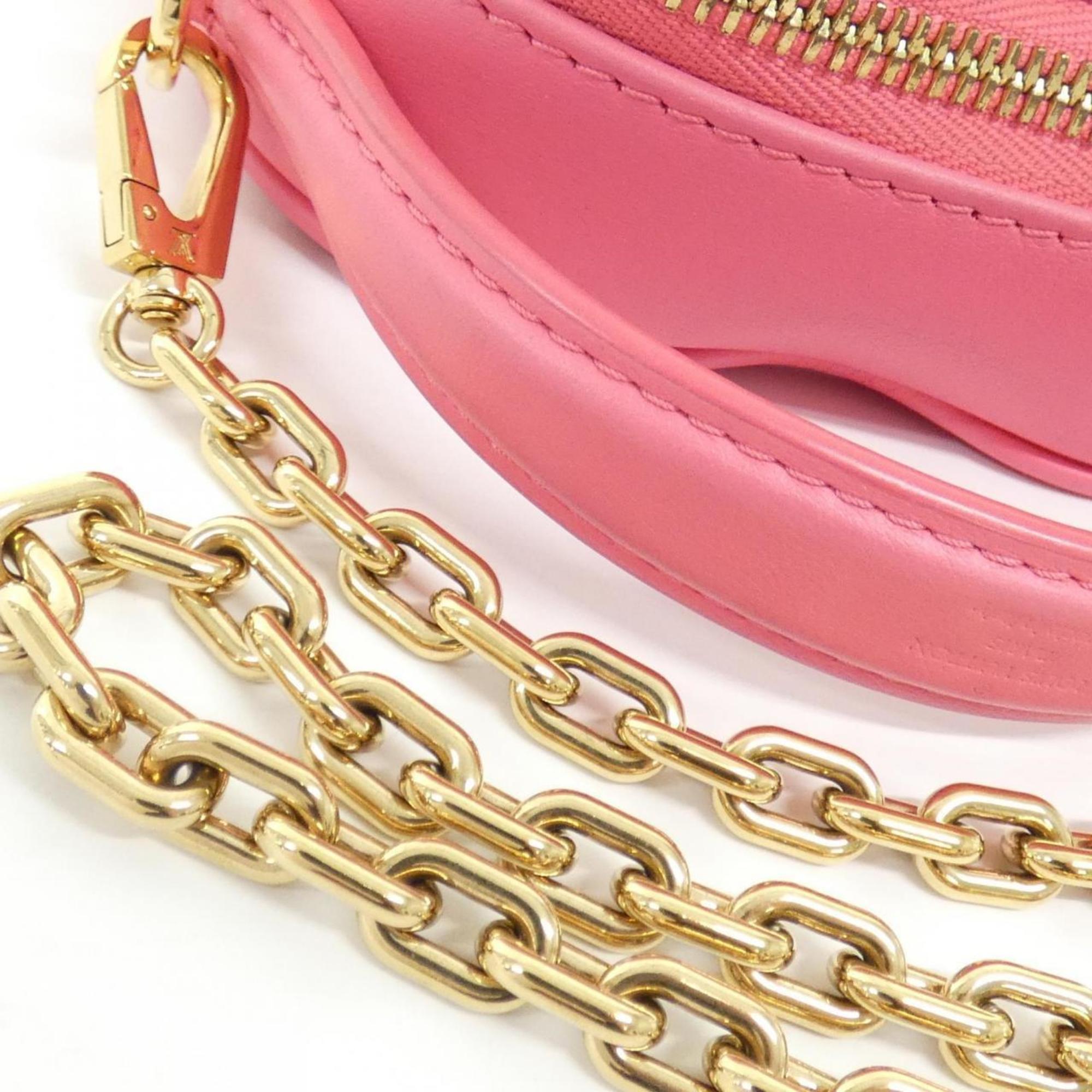 Louis Vuitton Gold Leather Shoulder Bag