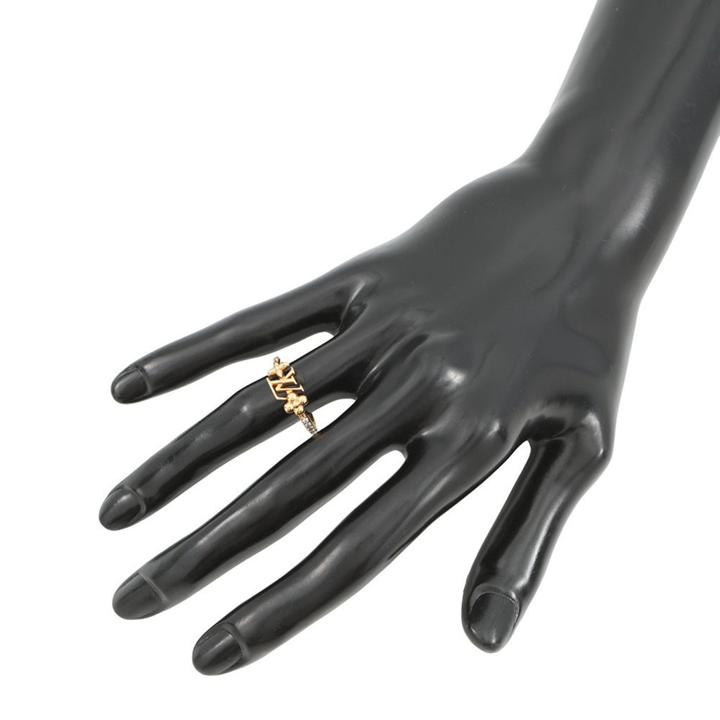 Louis Vuitton Gold Gold Plating Band Ring