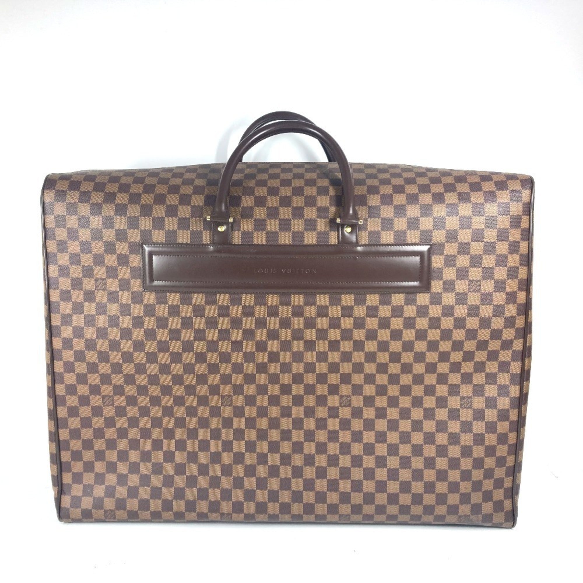 Louis Vuitton Brown Damier Canvas Ebene Damier Canvas Boston Bag