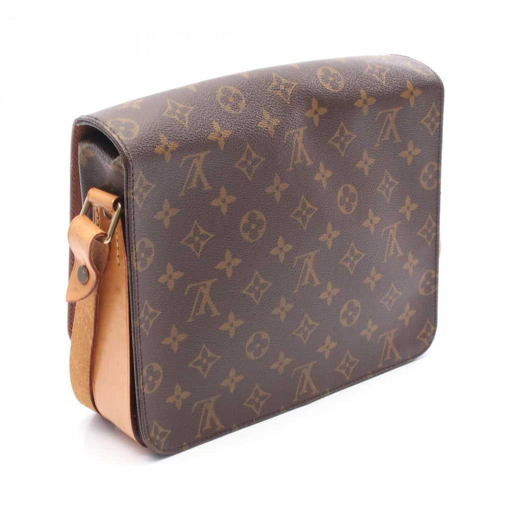 Louis Vuitton Brown Coated Canvas Monogram Pvc Leather Shoulder Bag