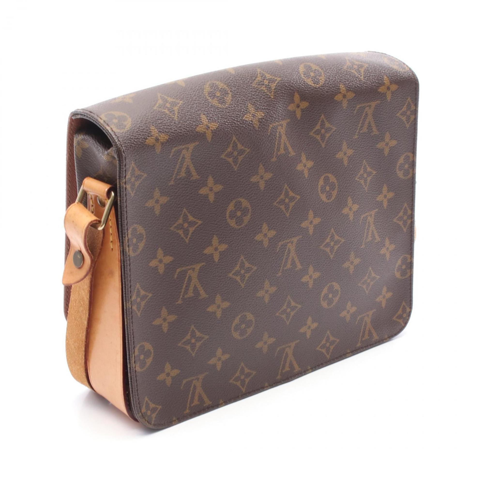 Louis Vuitton Brown Coated Canvas Monogram Pvc Leather Shoulder Bag
