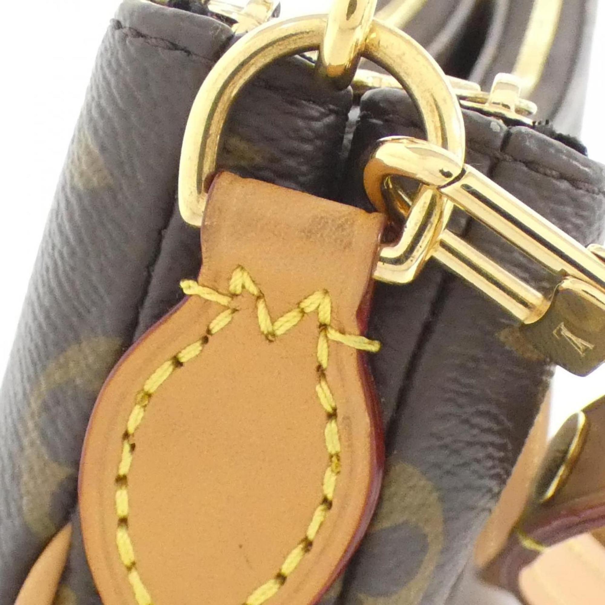 Louis Vuitton Brown Coated Canvas Pochette Shoulder Bag