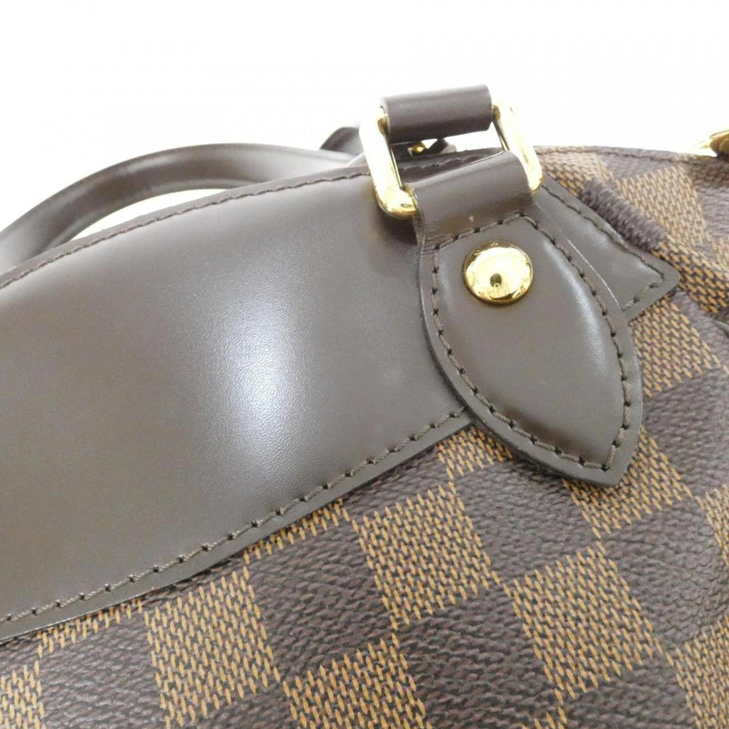 Louis Vuitton Brown Coated Canvas Handbag