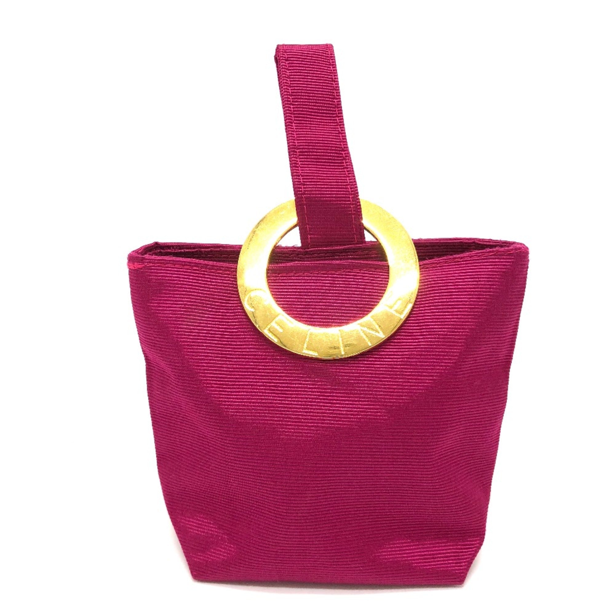 Celine Pink Cloth Pouch