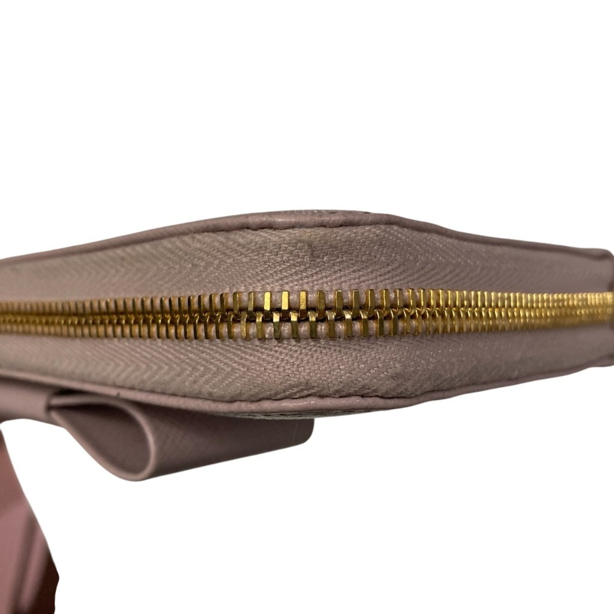 Prada Pink Saffiano Long Wallet (Bi-Fold)