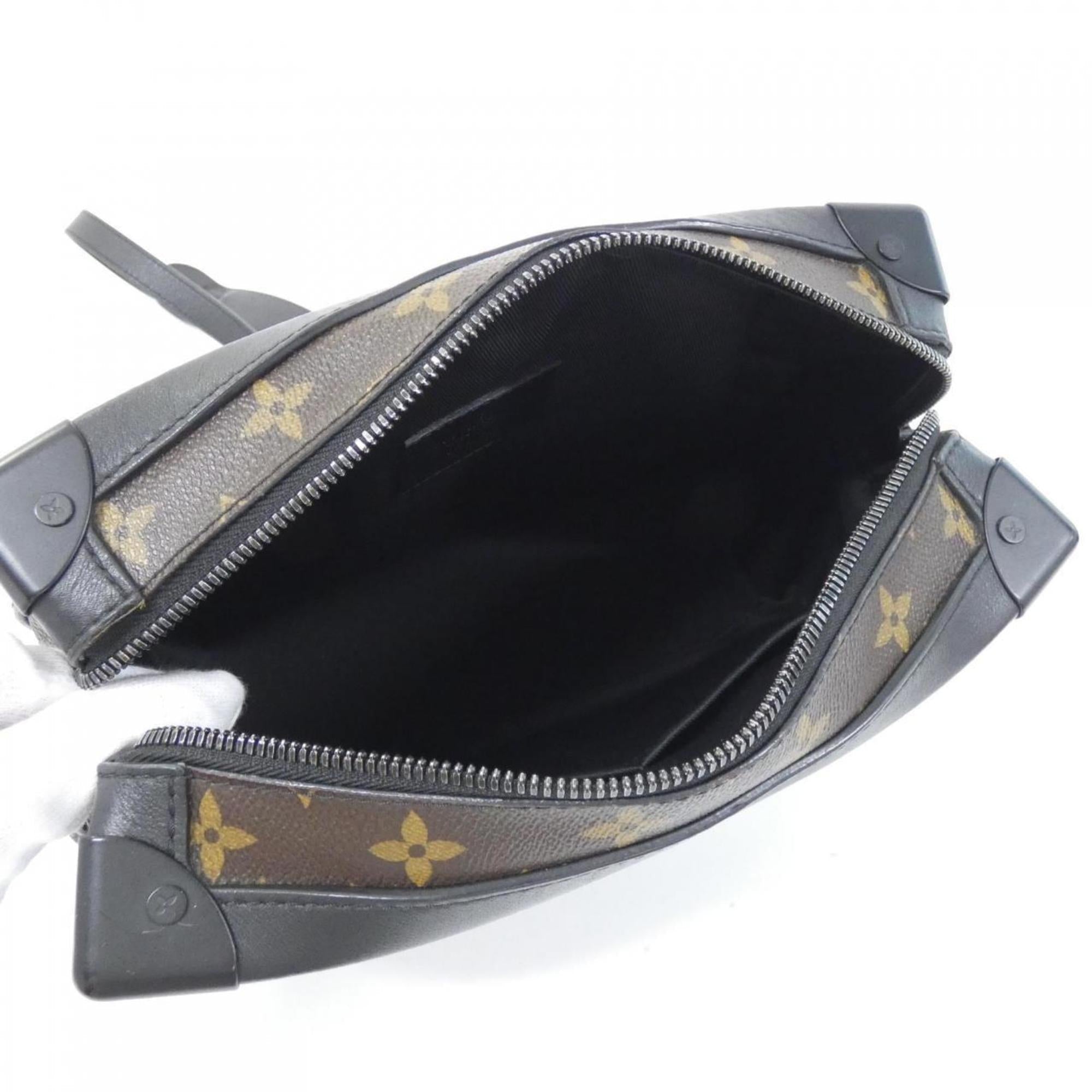Louis Vuitton Marron Coated Canvas Shoulder Bag