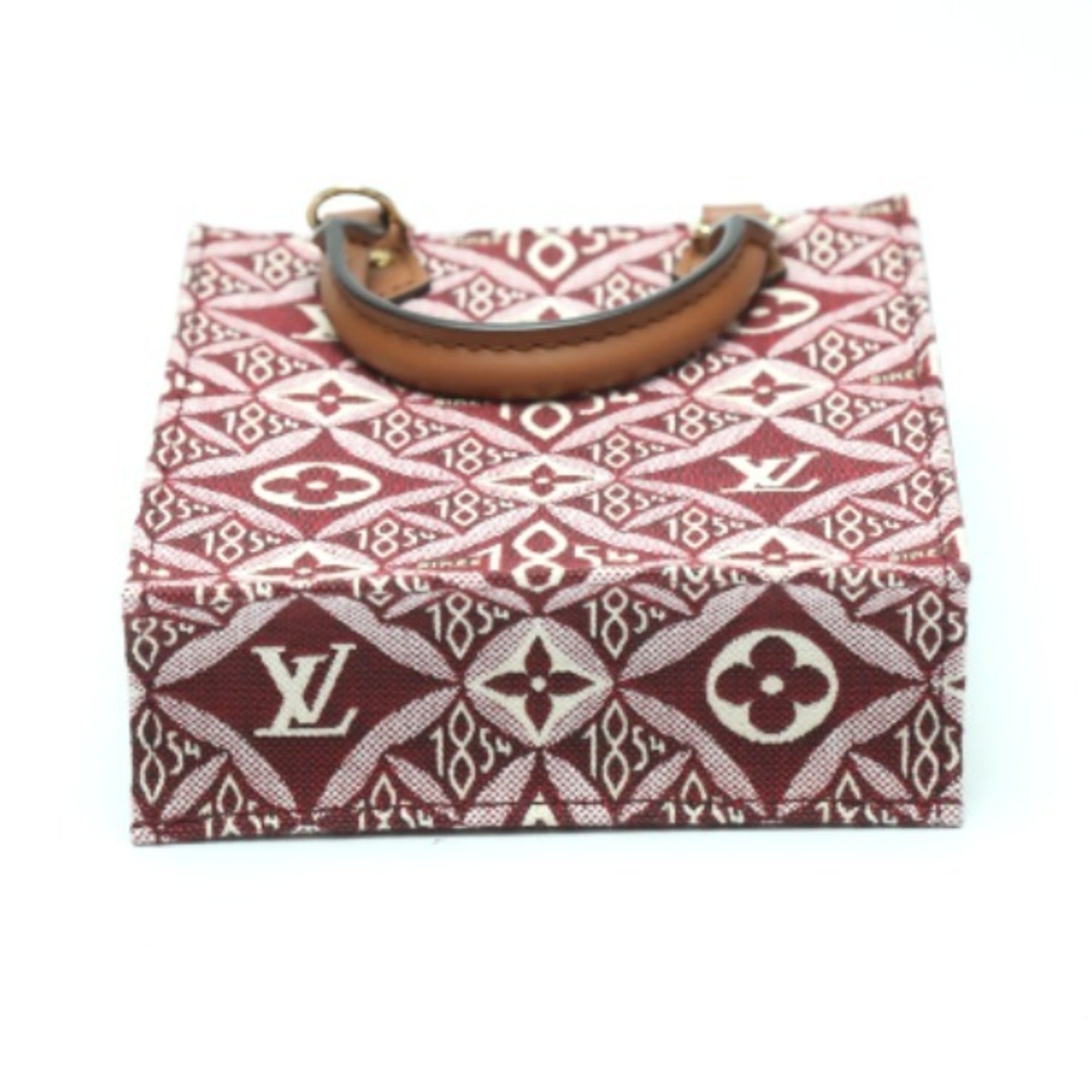 Louis Vuitton Red Color Leather Shoulder Bag