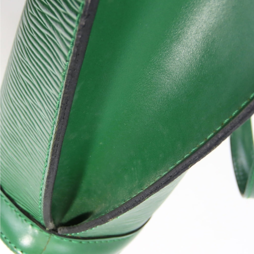 Louis Vuitton Borneo Green Epi Leather Tote Bag