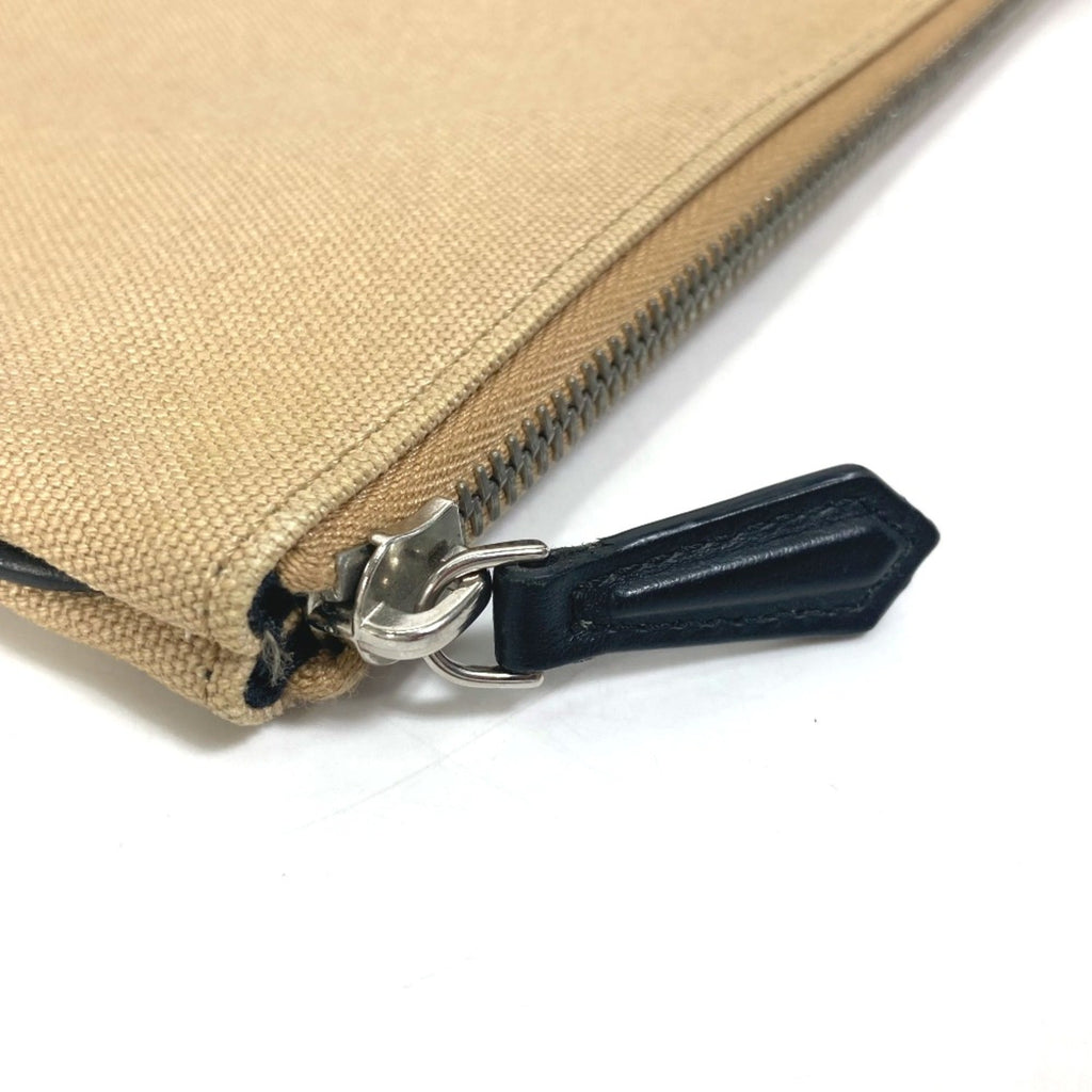 Fendi Beige Cloth Clutch Bag
