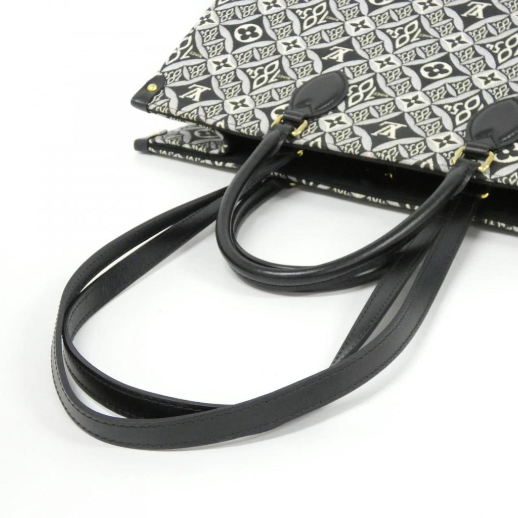 Louis Vuitton Gris Jacquard Handbag