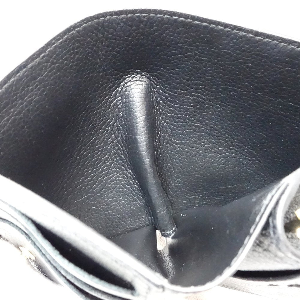 Louis Vuitton Monogram Empreinte Noir Leather Wallet