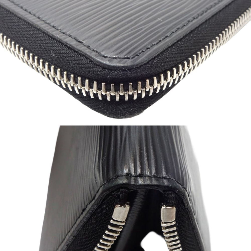 Louis Vuitton Noir Leather Coin Purse/Coin Case