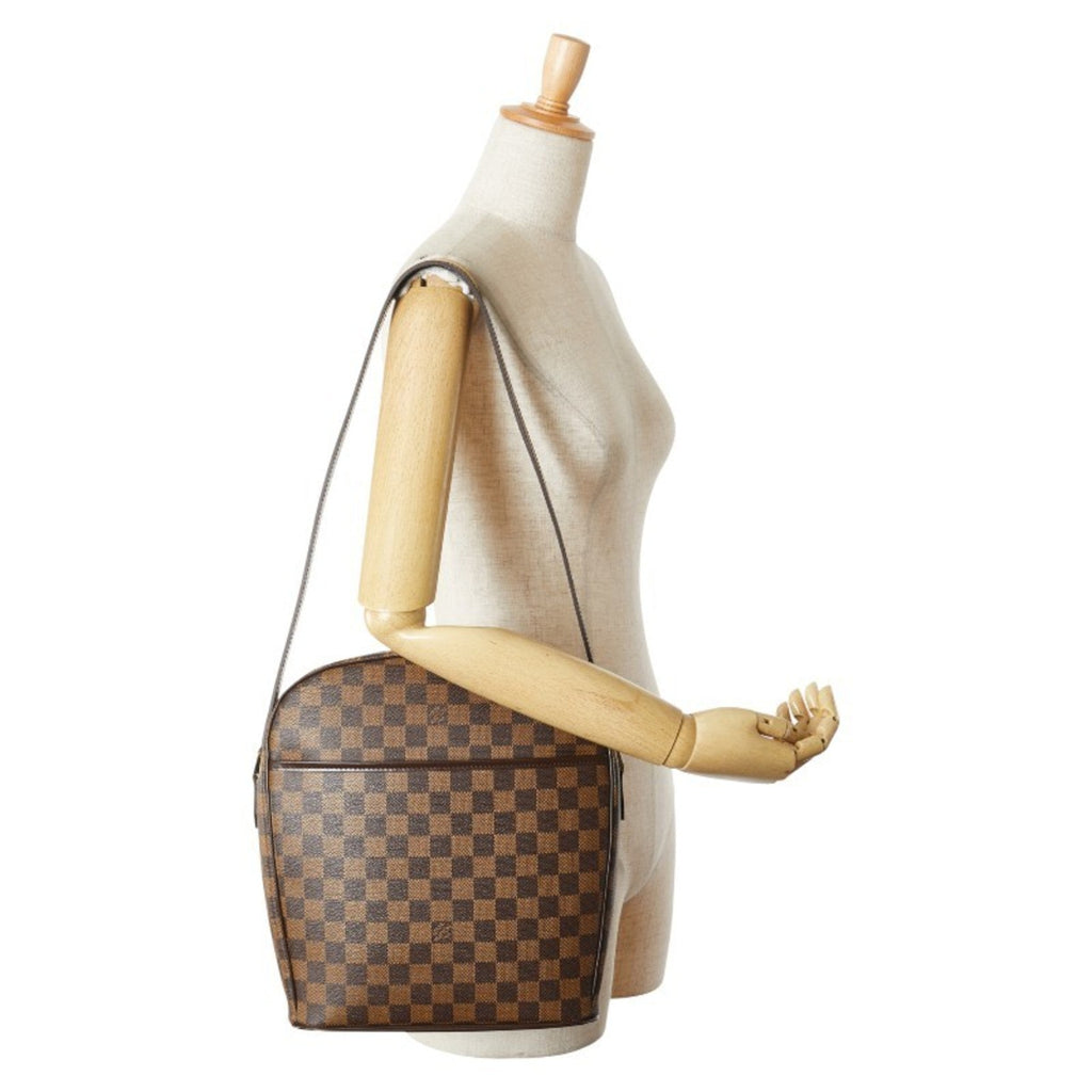 Louis Vuitton Damier Brown Pvc Leather Shoulder Bag