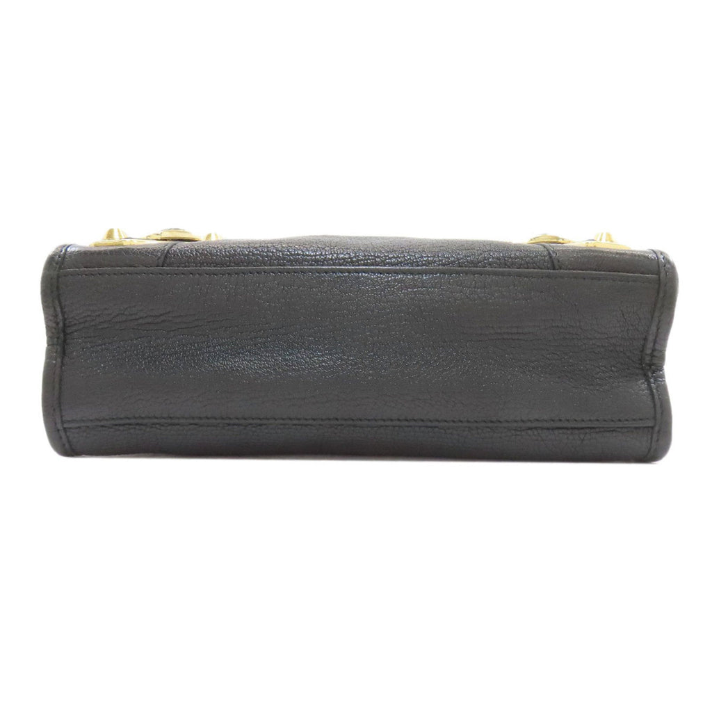 Balenciaga Black Leather Hand