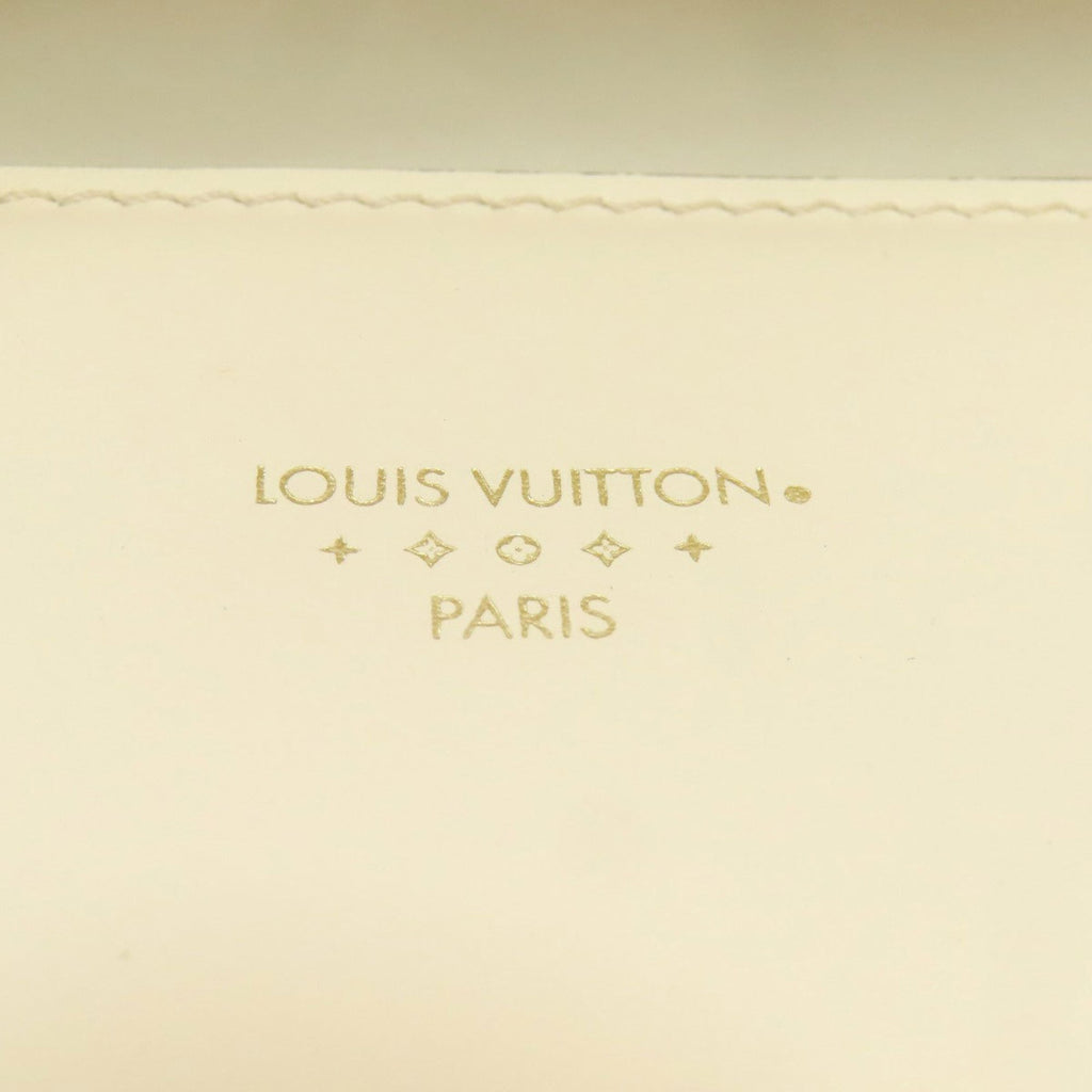 Louis Vuitton Cream Leather Shoulder Bag