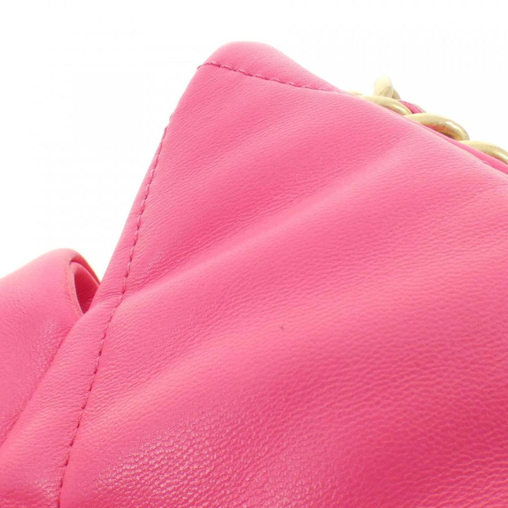 Chanel Pink Leather Shoulder Bag