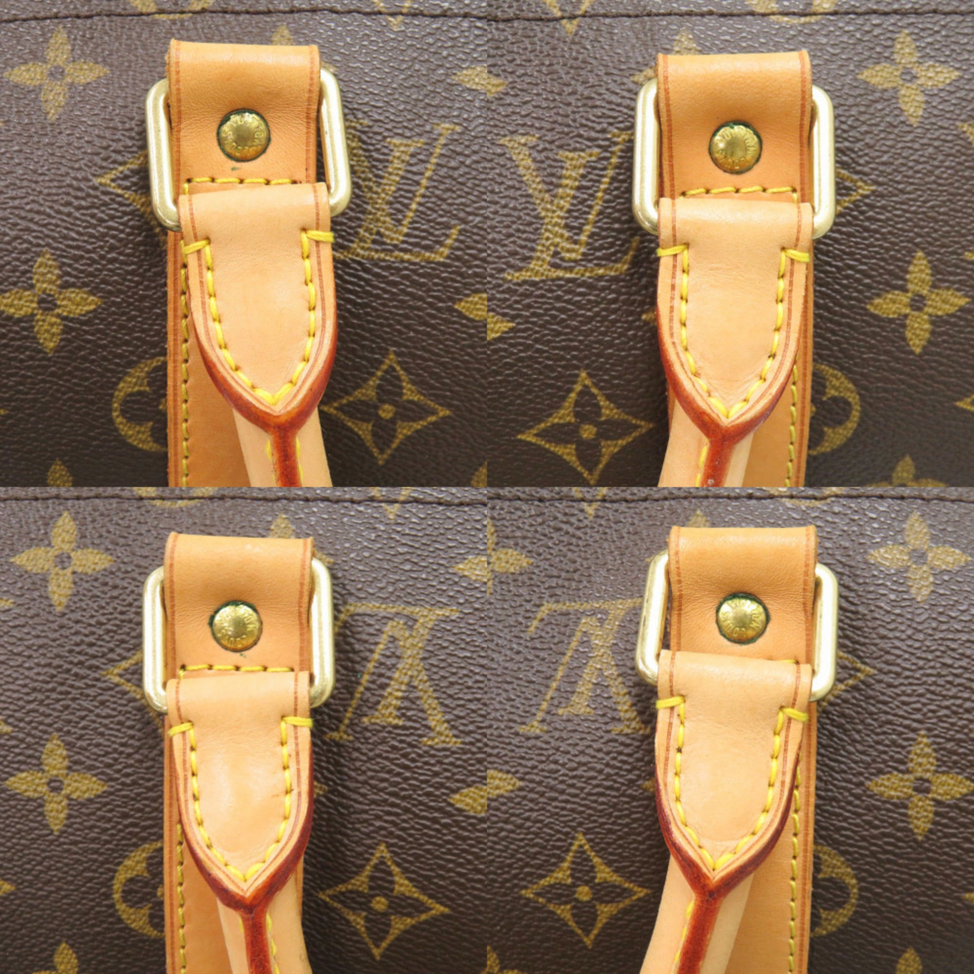 Louis Vuitton Brown Monogram Boston Bag