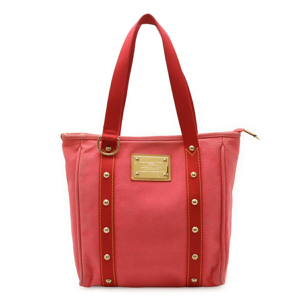 Louis Vuitton Rose Canvas Shoulder Bag Tote Bag