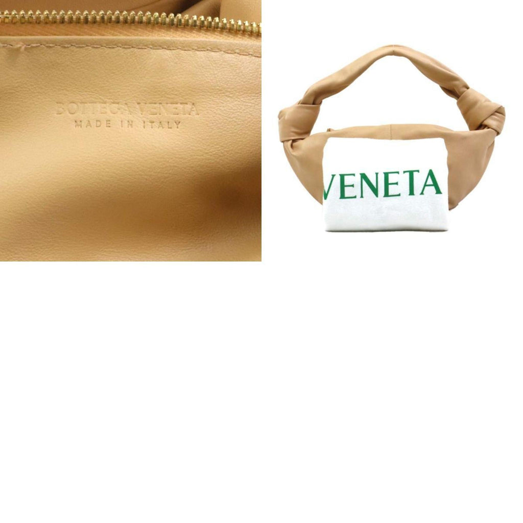 Bottega Veneta Beige Leather Handbag