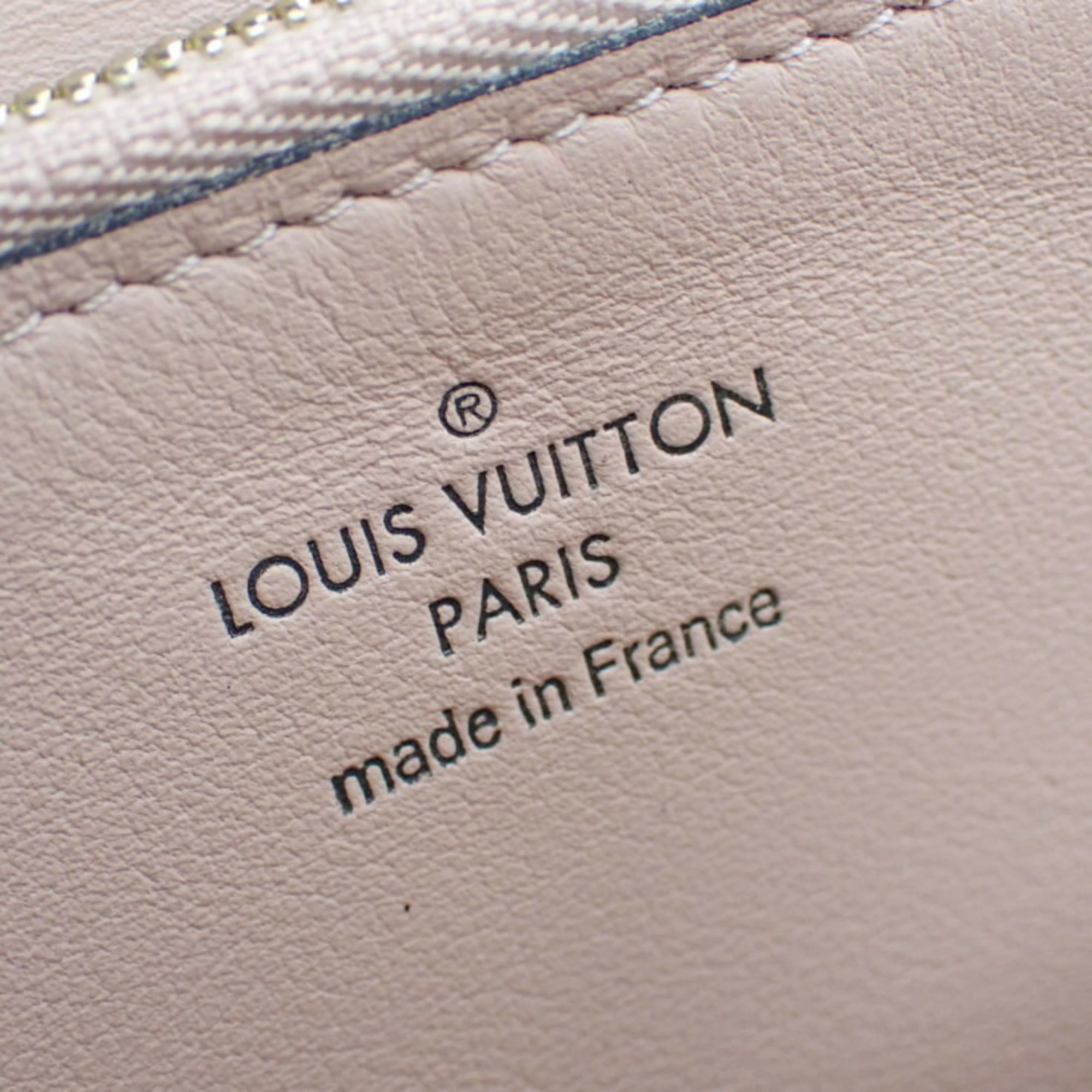 Louis Vuitton Navy Blue Leather Long Wallet