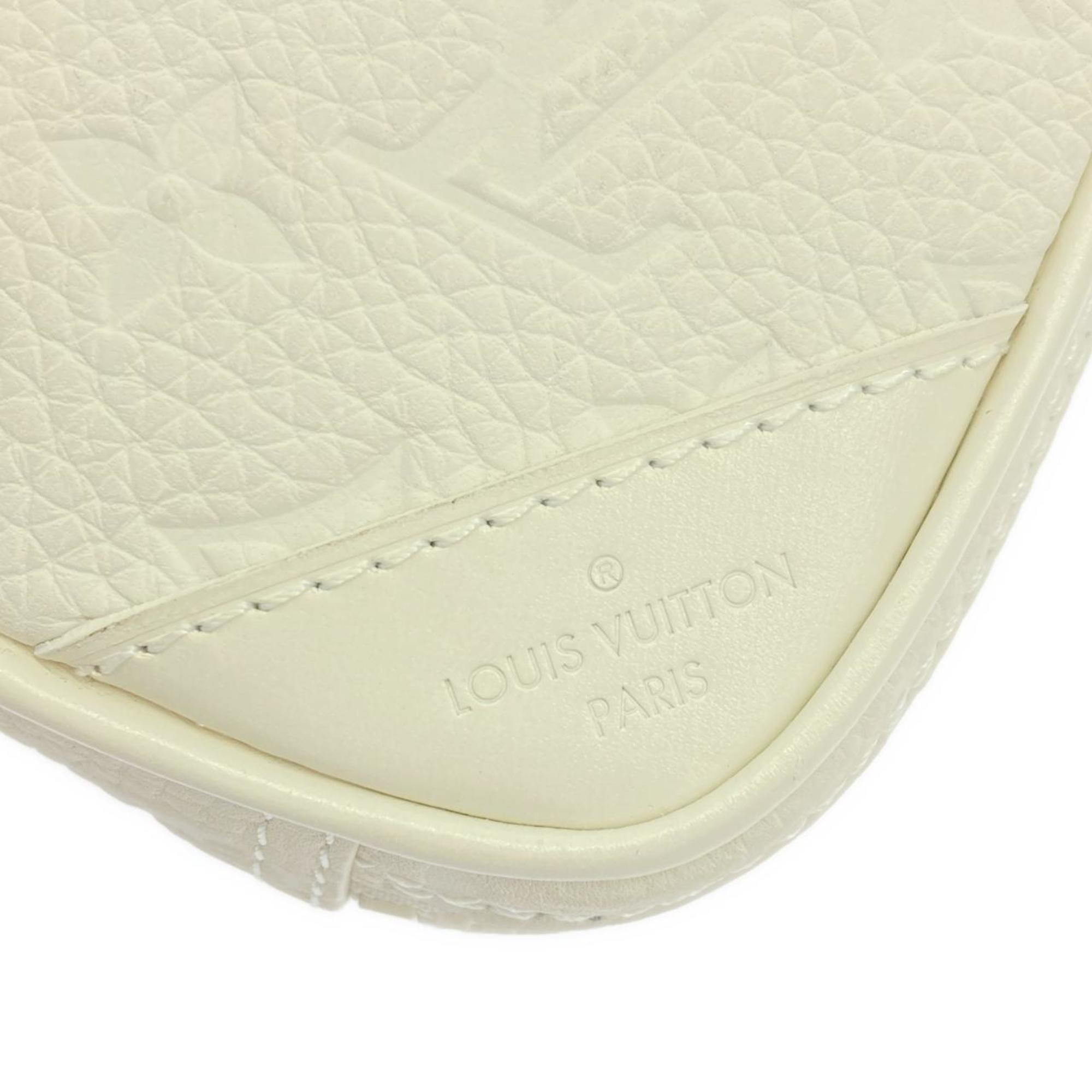 Louis Vuitton White Leather Shoulder Bag
