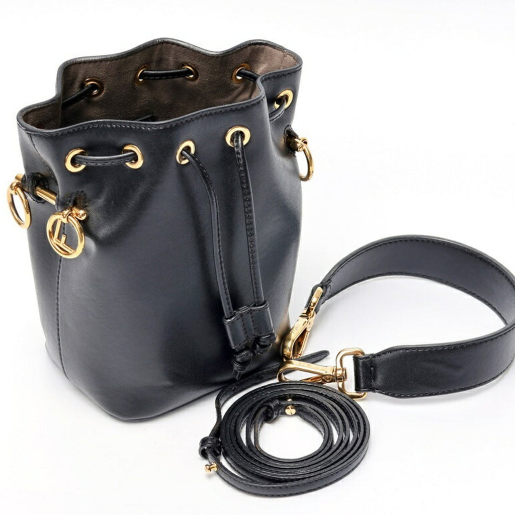 Fendi Black Leather Handbag